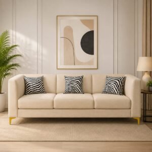 Track Arm 3 Seater Sofa
