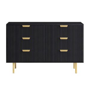 Monarch Fluted Dresser – Modern Luxury Storage