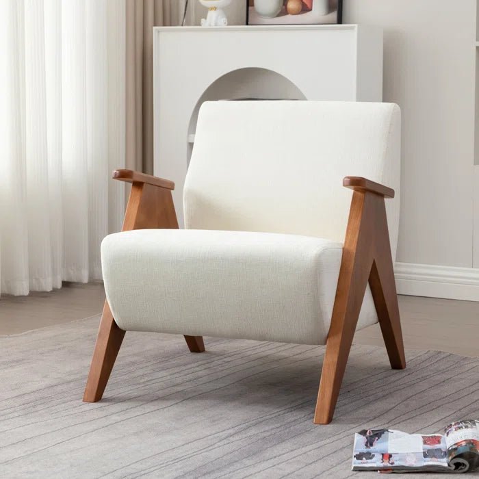 Aster Lounge Suede Chair