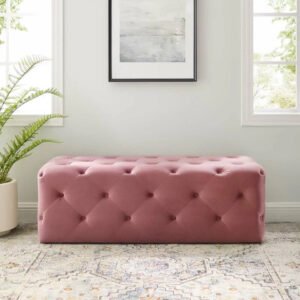 Regal Chester Velvet Bench